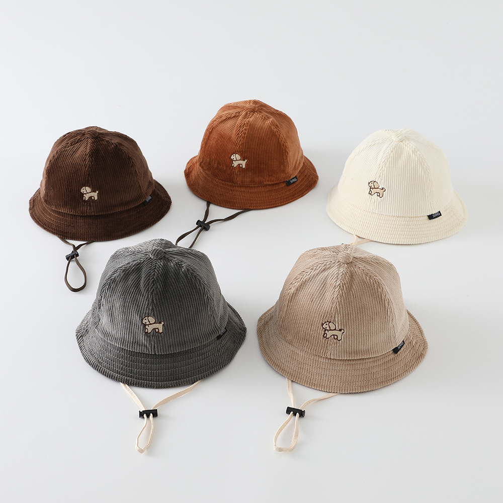 子供用コーデュロイアウトドアレジャーキャップ 48-50cm - Bucket Hat Cotton のレビューと価格