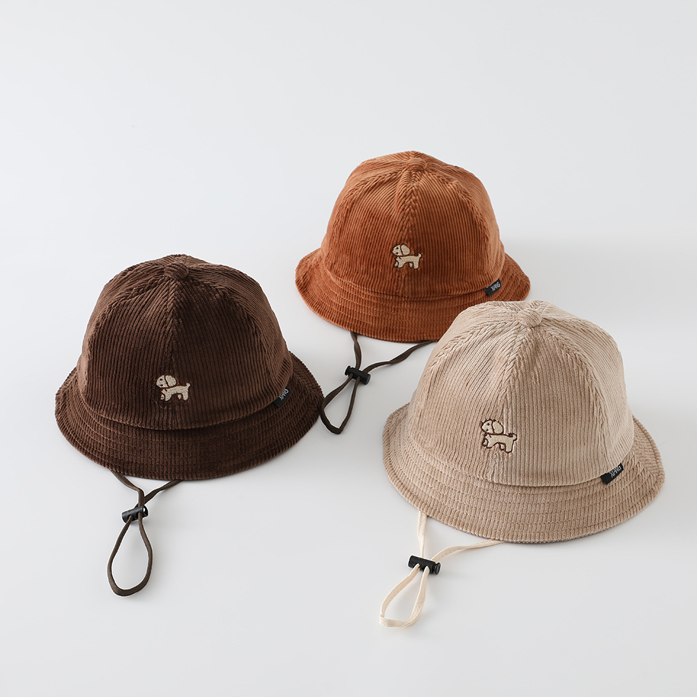 子供用コーデュロイアウトドアレジャーキャップ 48-50cm - Bucket Hat Cotton のレビューと価格