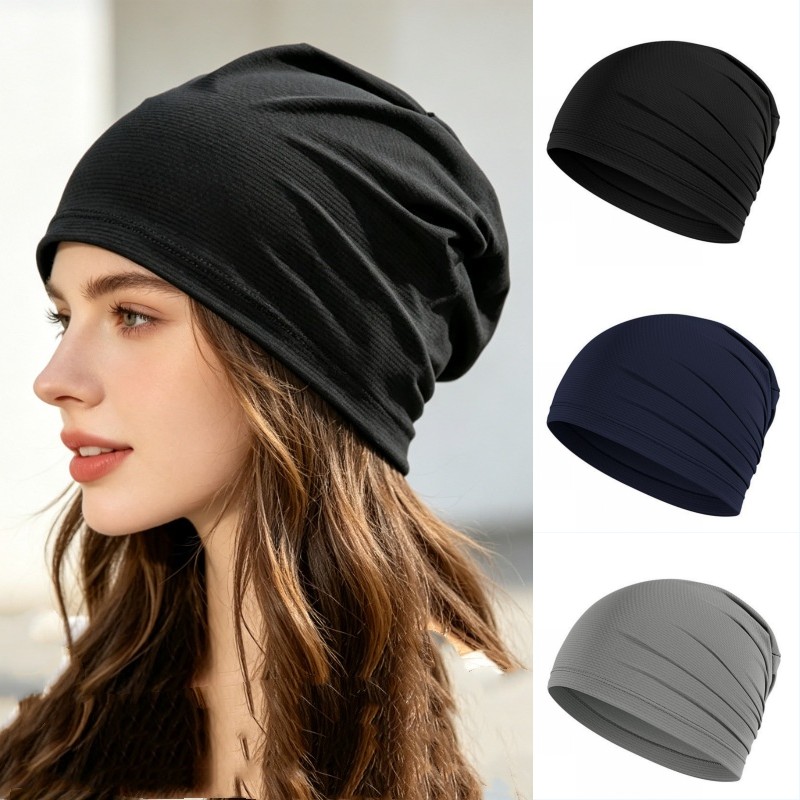 速乾性通気性ストレッチビーニースカルハットユニセックススポー - Skull Cap Helmet Liner のレビューと価格