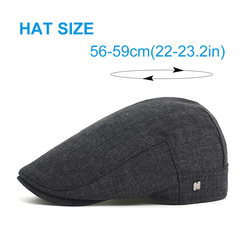 四季対応ファッション調整可能ニュースボーイキャップ男女兼用カ - Newsboy Cap Ivy のレビューと価格