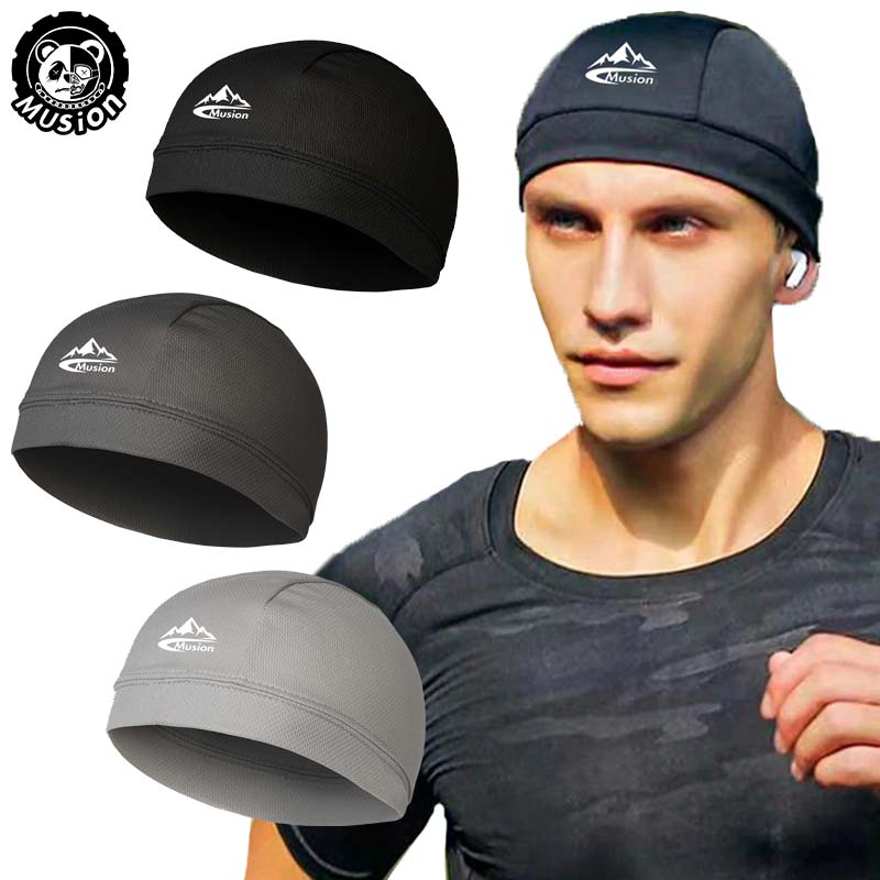 Musion ヘルメットの下に着用するビーニーキャップ 通気 - Skull Cap Helmet Liner のレビューと価格