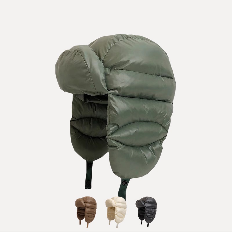 メンズ防水冬用帽子、トラッパーキャップ、暖かいフリース裏地、 - Winter Trapper Hat のレビューと価格